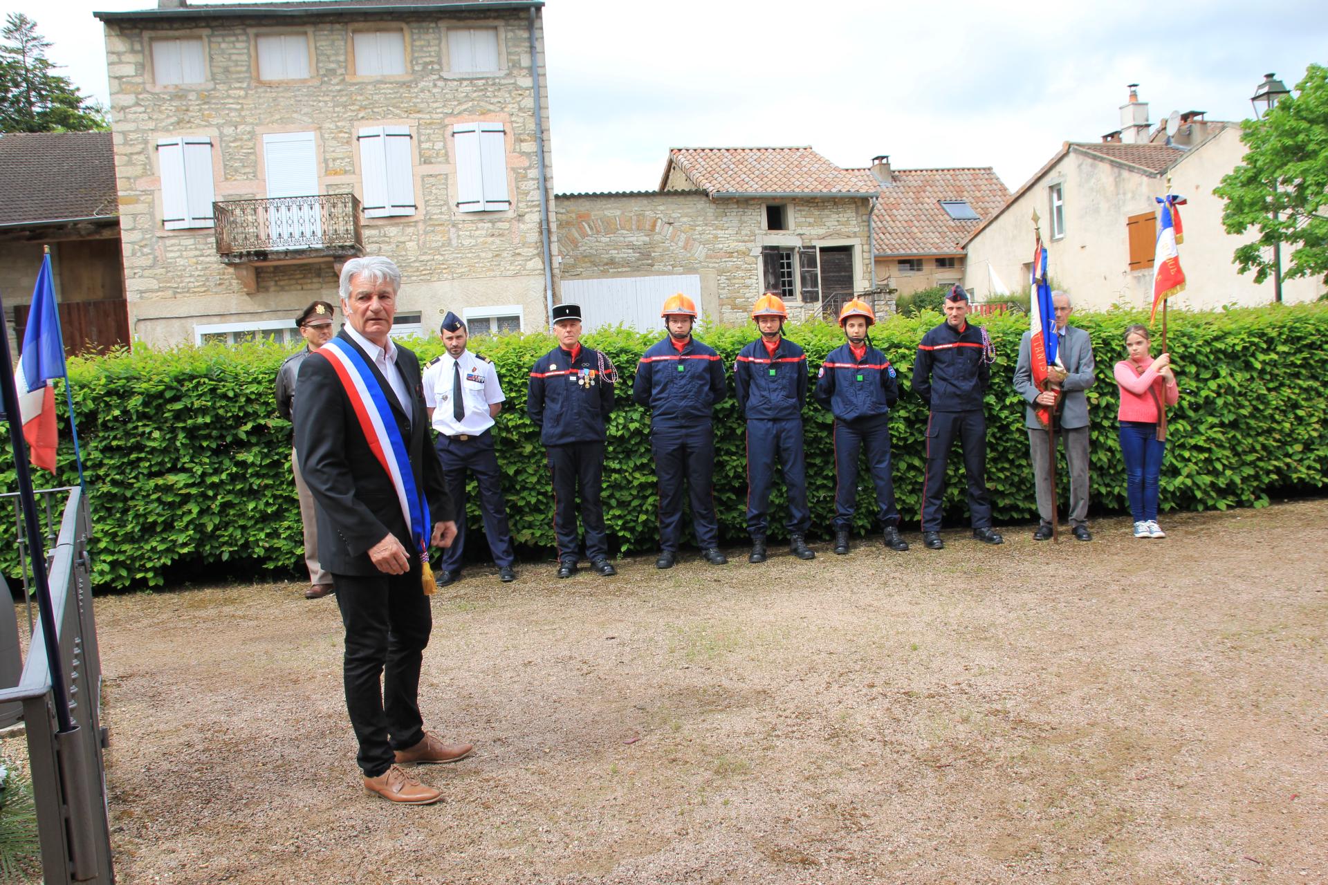 Philippe Eloy et les officiels